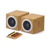 Caixa de Som Ecol�gica | "Design It Yourself" Eco Speakers � FN-GD4540